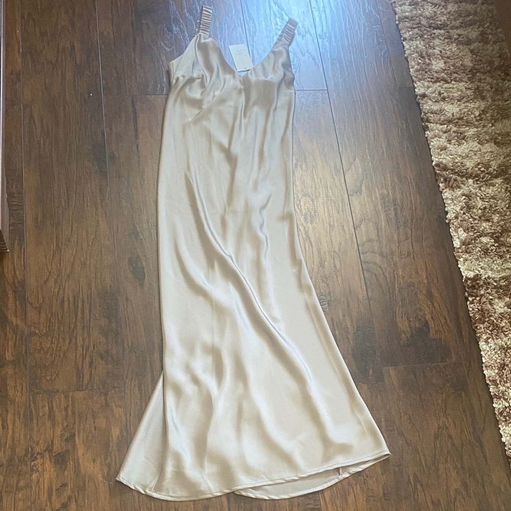 a new day Champagne Maxi Dress